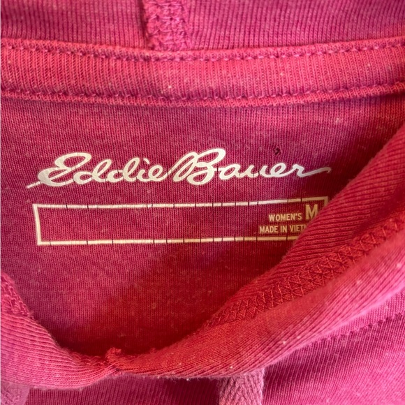 Eddie Bauer Raspberry Hooded Top - Picture 3 of 5